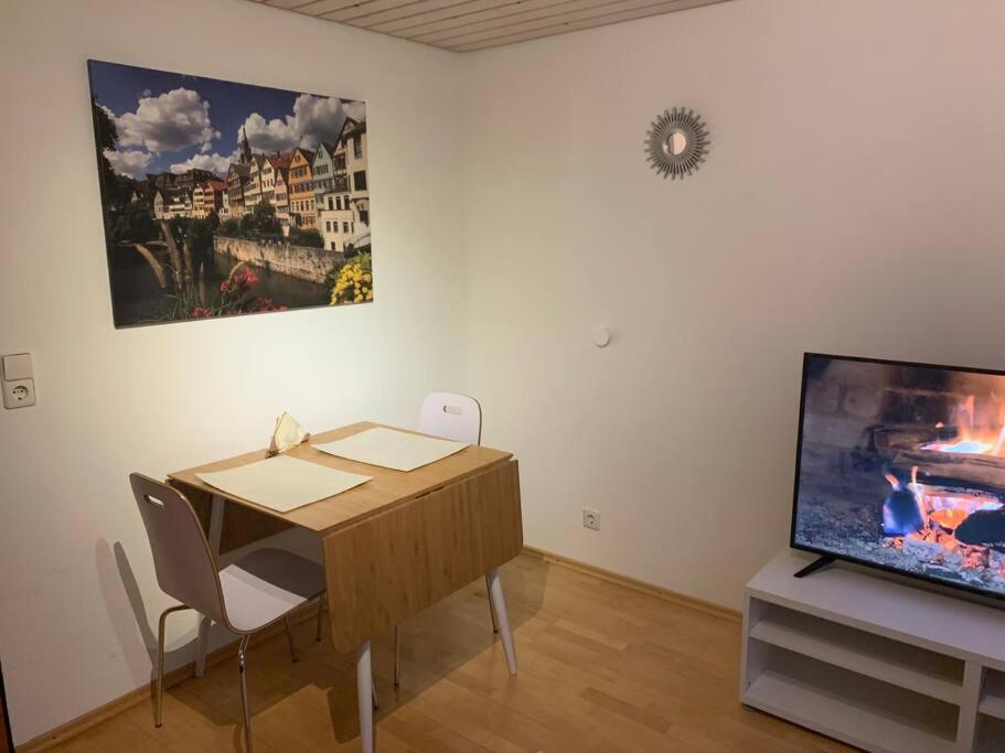 2-Zimmer-Nichtraucher-Ferienwohnung Strobel Tübingen Kültér fotó
